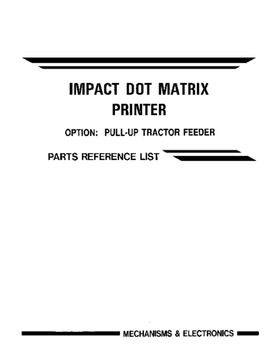 Brother Brother m4318 Parts Manual  Brother Brother m4318 Parts Manual.pdf