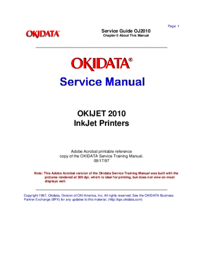 oki Okidata Jet 2010 Service Manual  oki Okidata Jet 2010 Service Manual.pdf