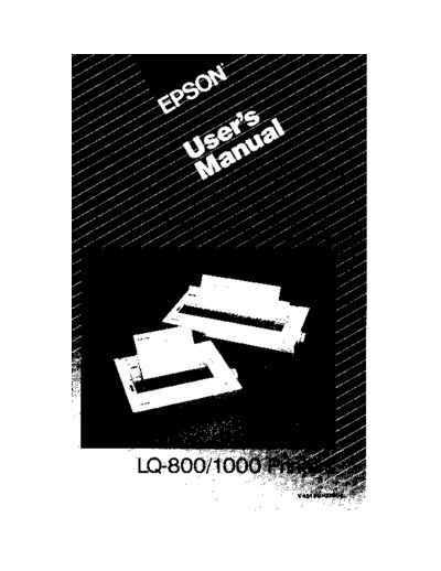 epson Epson LQ 1000 Manual  epson printer Epson LQ 1000 Manual.pdf