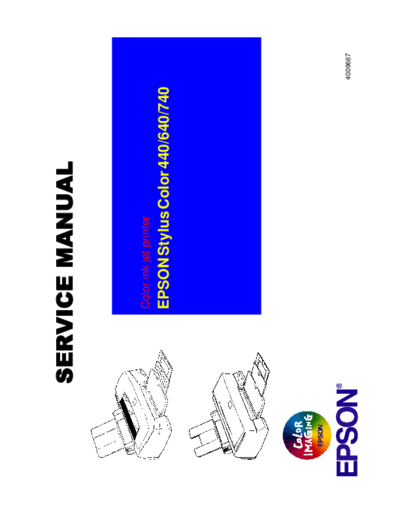 epson Epson Stylus Color 440 - 640- 740 Service Manual  epson printer Epson Stylus Color 440 - 640- 740 Service Manual.pdf