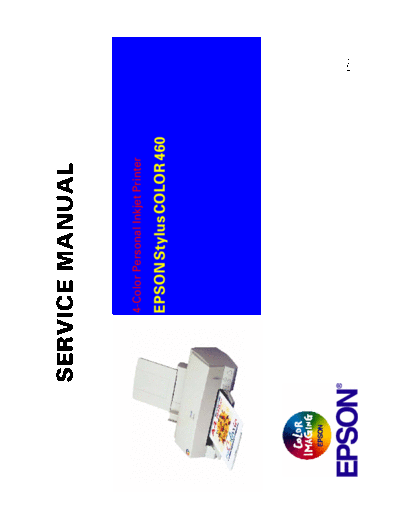 epson Epson Stylus Color 460 Service Manual  epson printer Epson Stylus Color 460 Service Manual.pdf