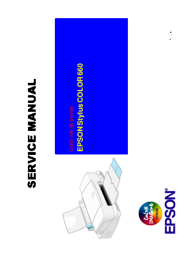 epson Epson Stylus Color 660 Service Manual  epson printer Epson Stylus Color 660 Service Manual.pdf