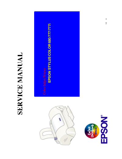 epson Epson Stylus Color 680-777 Service Manual  epson printer Epson Stylus Color 680-777 Service Manual.pdf