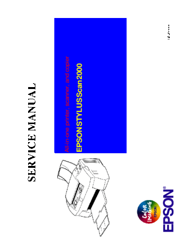 epson Epson Stylus Scan 2000 Service Manual  epson printer Epson Stylus Scan 2000 Service Manual.pdf