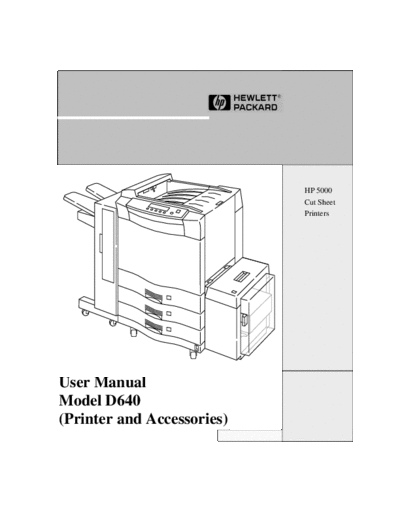 HP HP D640  HP printer HP D640.pdf