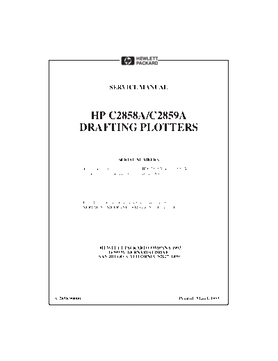 HP HP DesignJet 600 Series Service Manual  HP printer HP DesignJet 600 Series Service Manual.pdf