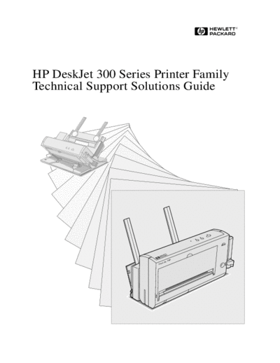 HP HP DeskJet 300 Service Manual  HP printer HP DeskJet 300 Service Manual.pdf