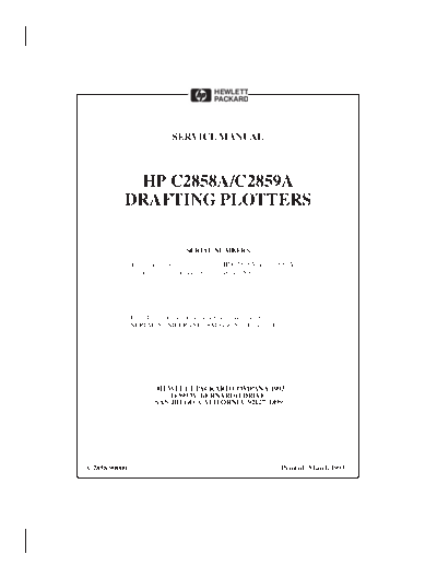 HP HP DeskJet 650 Service Manual  HP printer HP DeskJet 650 Service Manual.pdf