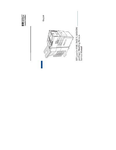 HP HP LaserJet 8100 Service Manual  HP printer HP LaserJet 8100 Service Manual.pdf