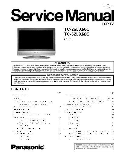 panasonic LH58 TC-26LX60C TC-32LX60C  panasonic LCD LH58 TC-26LX60C TC-32LX60C.pdf