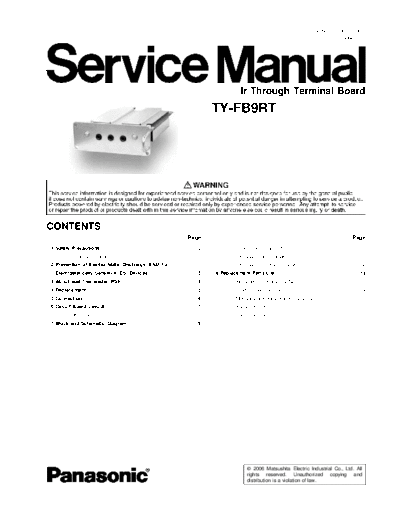 panasonic TY-FB9RT  panasonic PDP TY-FB9RT.pdf