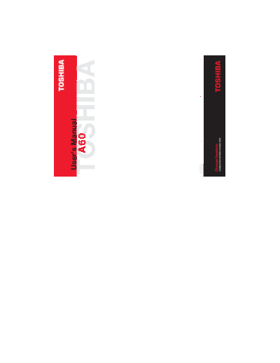 TOSHIBA satellite pro a60  TOSHIBA Laptop satellite pro a60.pdf