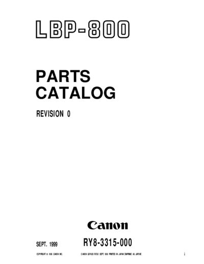 CANON LBP800pc  CANON Printer LBP 800 LBP800pc.pdf