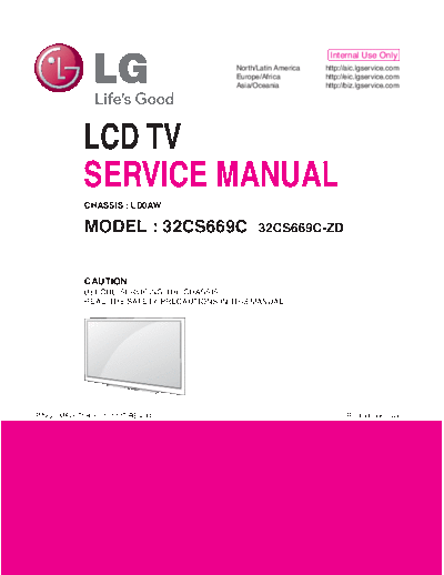 LG 32CS669C  LG LCD CS series 2012 32CS669C.pdf