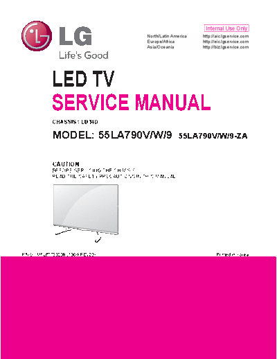 LG 55LA790V, 790W, 7909  LG LCD LA series 2013 55LA790V, 790W, 7909.pdf
