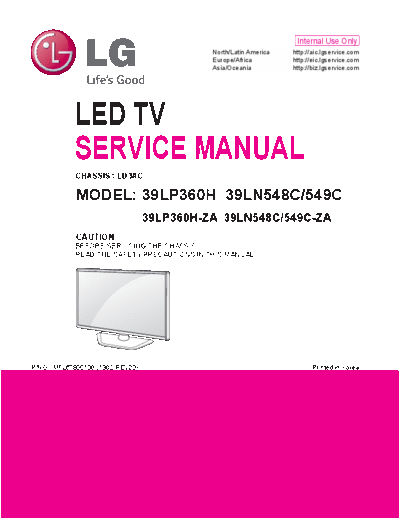 LG 39LN548C, 549C  LG LCD LN series 2013 39LN548C, 549C.pdf