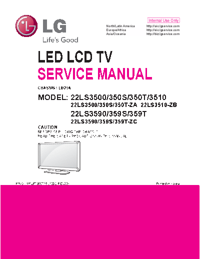 LG 22LS350S, 350T, 359S, 359T, 3500, 3510, 3590  LG LCD LS series 2012 22LS350S, 350T, 359S, 359T, 3500, 3510, 3590.pdf