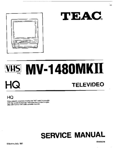 teac MV1480MK2  teac TV VCR MV1480MK2.pdf