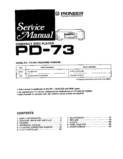 Pioneer hfe pioneer pd-73 service en fr es  Pioneer CD PD-73 hfe_pioneer_pd-73_service_en_fr_es.pdf