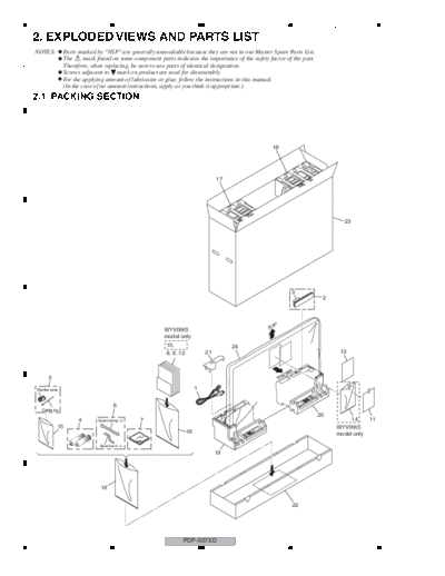 Pioneer service  Pioneer Plasma TV PDP-507XD service.pdf