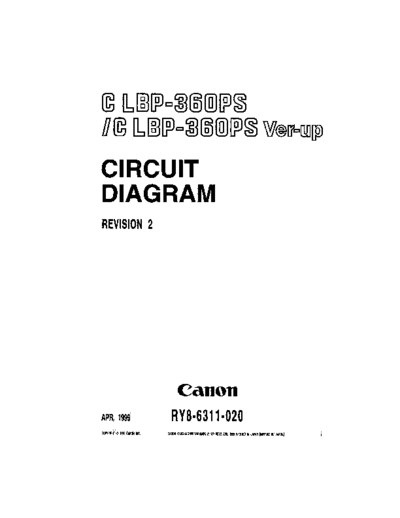CANON clbp360ps-cd  CANON Printer CLBP360 clbp360ps-cd.pdf