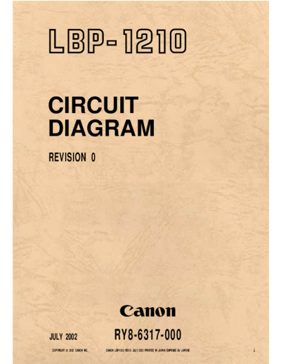 CANON lbp1210-cd  CANON Printer LBP 1210 lbp1210-cd.pdf