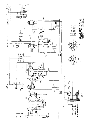 Philips 514 a  Philips Historische Radios 514A 514 a.pdf