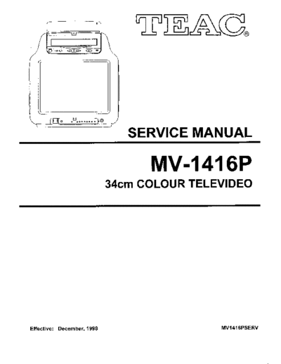 teac MV-1416P  teac TV VCR MV-1416P.pdf