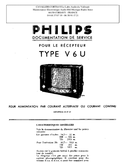 Philips v 6 u  Philips Historische Radios V6U v 6 u.pdf