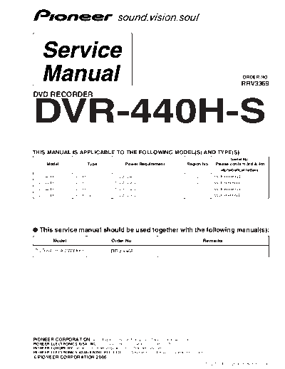 Pioneer rrv3369 dvr 440h s 161  Pioneer DVD DVR-440H rrv3369_dvr_440h_s_161.pdf