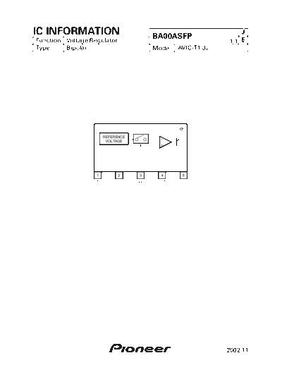 Pioneer BA00ASFP  Pioneer DVD pioneer cd IC_pdf BA00ASFP.pdf