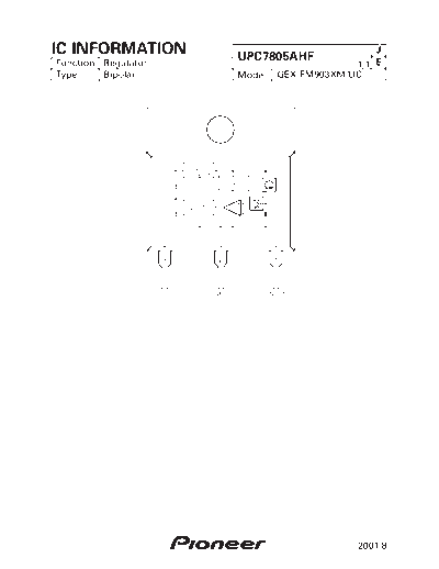 Pioneer UPC7805AHF  Pioneer DVD pioneer cd IC_pdf UPC7805AHF.pdf