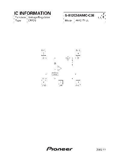 Pioneer S-812C50AMC-C3E  Pioneer DVD pioneer cd IC_pdf S-812C50AMC-C3E.pdf