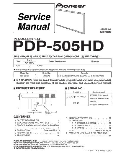 Pioneer A3080A  Pioneer DVD pioneer cd sm A3080A.pdf