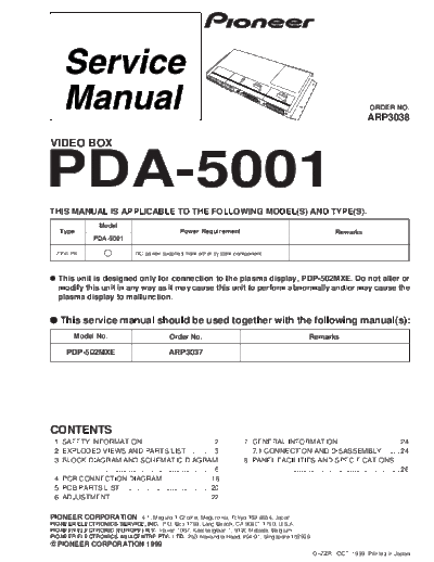 Pioneer A3038  Pioneer DVD pioneer cd sm A3038.pdf