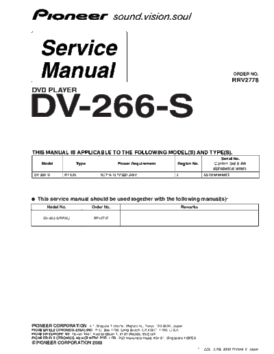 Pioneer R2778  Pioneer DVD pioneer cd sm R2778.pdf