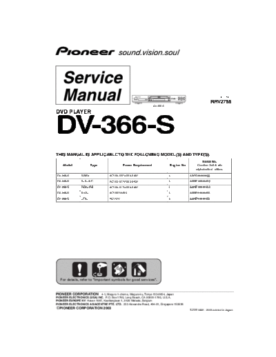 Pioneer R2755  Pioneer DVD pioneer cd sm R2755.pdf