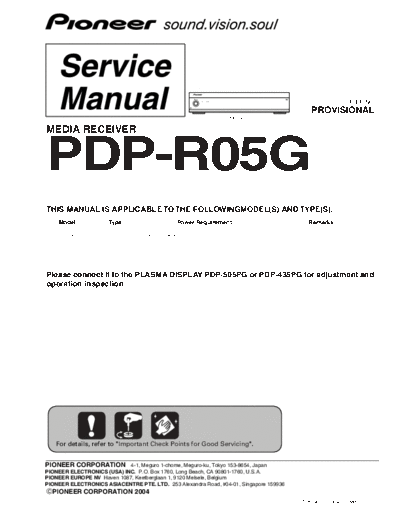 Pioneer pdp-r05g  Pioneer Plasma TV PDP-R05G pioneer_pdp-r05g.pdf