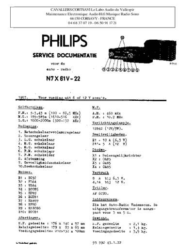 Philips n7x 61 v  Philips Historische Radios N7X61V n7x 61 v.pdf