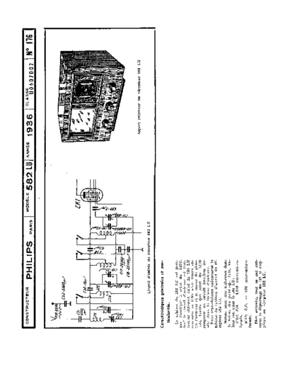 Philips 582 lu  Philips Historische Radios 582LU 582 lu.pdf