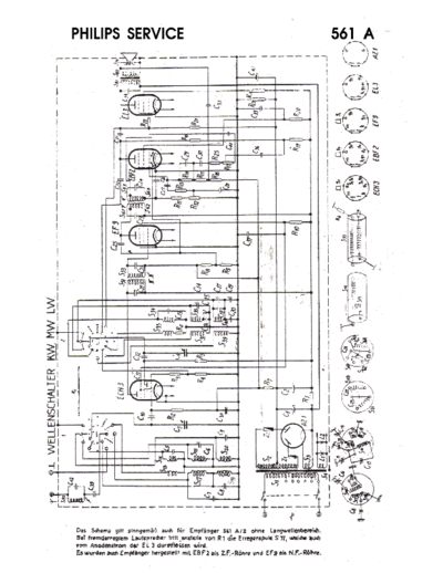 Philips 561 a  Philips Historische Radios 561A 561 a.pdf