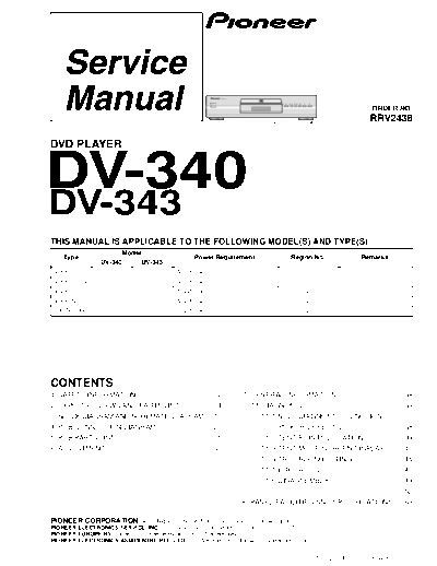 Pioneer hfe   dv-340 343 service rrv2438 en  Pioneer DVD DV-343 hfe_pioneer_dv-340_343_service_rrv2438_en.pdf