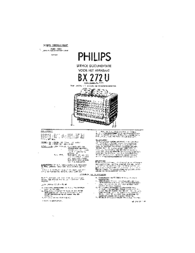 Philips BX272U  Philips Historische Radios BX272U.pdf