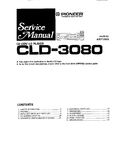 Pioneer hfe pioneer cld-3080 service  Pioneer Laser Disk CLD-3080 hfe_pioneer_cld-3080_service.pdf