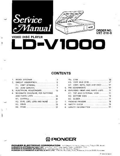 Pioneer hfe   ld-v1000 service en  Pioneer Laser Disk LD-V1000 hfe_pioneer_ld-v1000_service_en.pdf