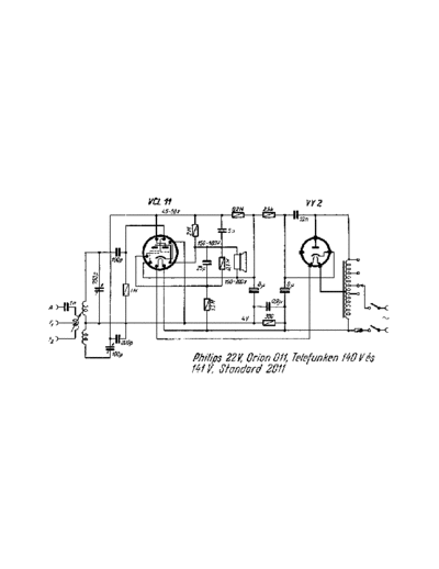 Philips -22-V-Schematic  Philips Historische Radios 22V Philips-22-V-Schematic.pdf