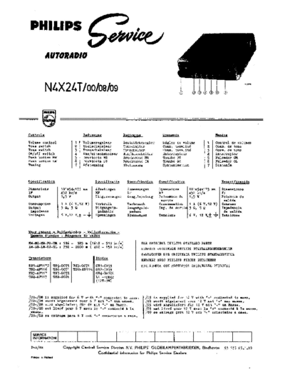 Philips n4x 24 t  Philips Historische Radios N4X24T n4x 24 t.pdf