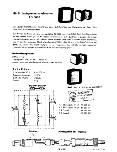 Philips AD5002  Philips Historische Radios AD5002 Philips_AD5002.pdf