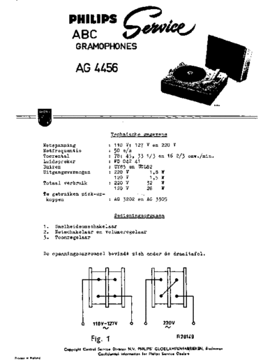 Philips ag4456 portable gramophone sm  Philips Historische Radios AG4456 philips_ag4456_portable_gramophone_sm.pdf