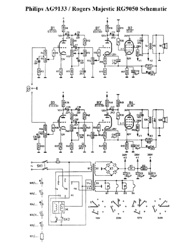 Philips rogersrg9050data  Philips Historische Radios AG9133 rogersrg9050data.pdf